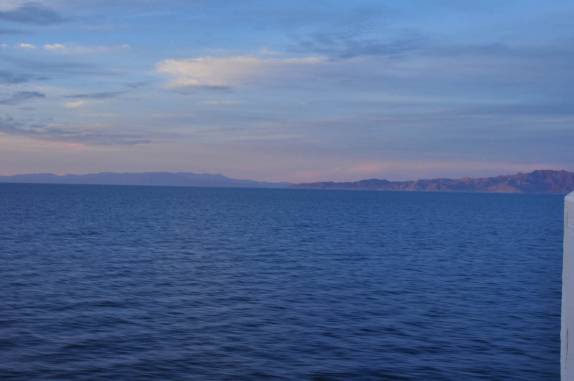 Primeira visão da Baja California, no México